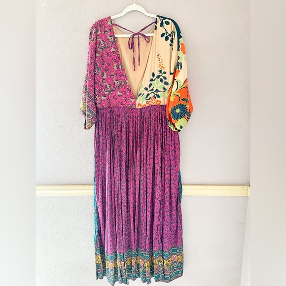 Free People What You Want Maxi Dress Size Medium Boho Wedding European Summer - Picture 5 of 5